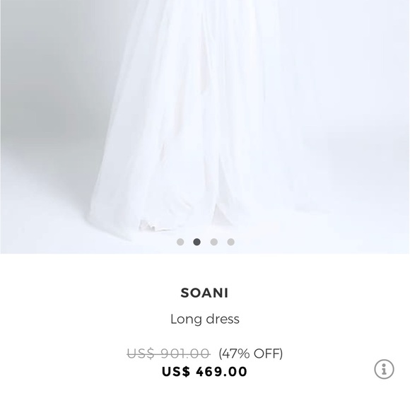 Saoani Sequin Bodice Maxi Dress nwt Retail $1000 - Picture 14 of 16